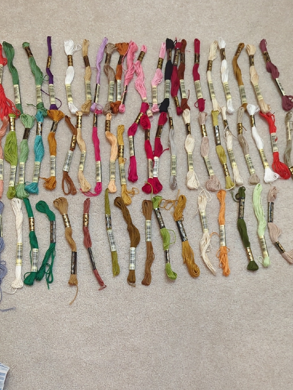 DMC Assorted Embroidery Floss Skeins - Multi Color